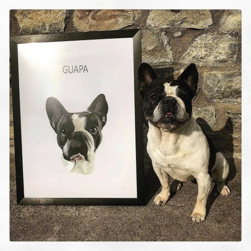 Custom 1 Pet Portrait (Poster Only) photo review